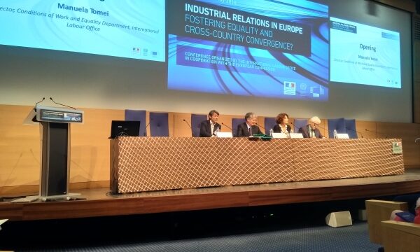 International ILO/EC Conference “Industrial relations in Europe: Fostering equality at work and cross-country convergence?”